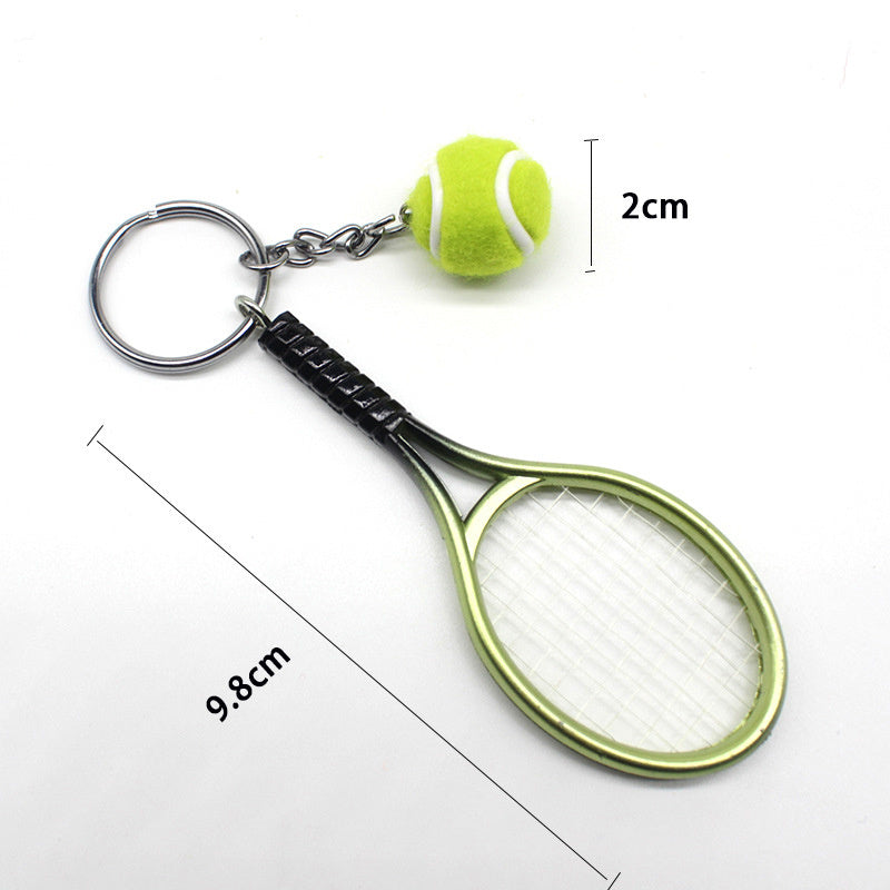 Creative Plastic Tennis Racket Key Ring - Euphoryas Tennis Co.
