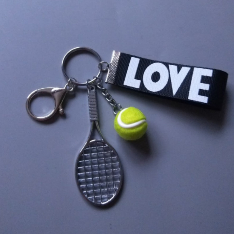 Creative Plastic Tennis Racket Key Ring - Euphoryas Tennis Co.
