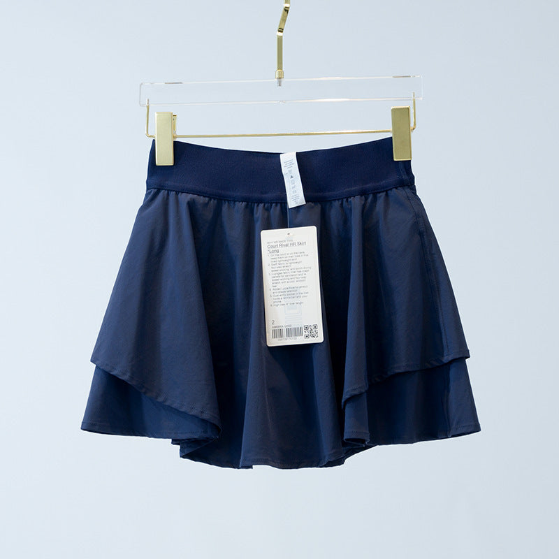Women's Tennis Skirt with Built-in Safety Shorts – Lightweight Cloud Fabric for Comfort & Mobility - Euphoryas Tennis Co.