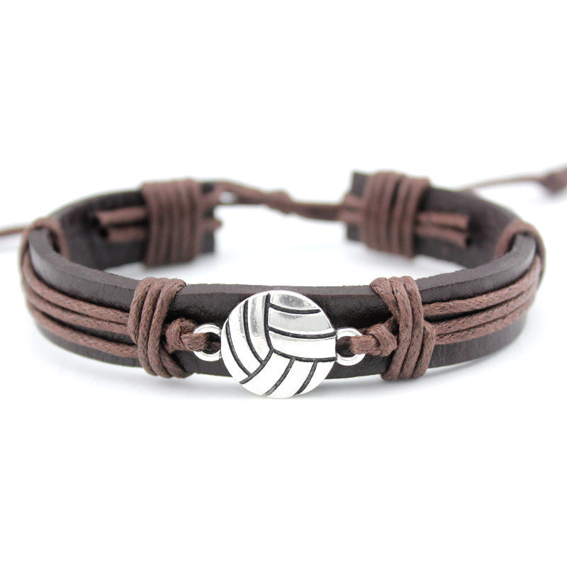 Leather Tennis Bracelet – Handcrafted Cowhide - Euphoryas Tennis Co.