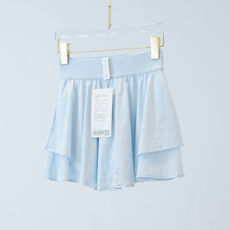 Women's Tennis Skirt with Built-in Safety Shorts – Lightweight Cloud Fabric for Comfort & Mobility - Euphoryas Tennis Co.
