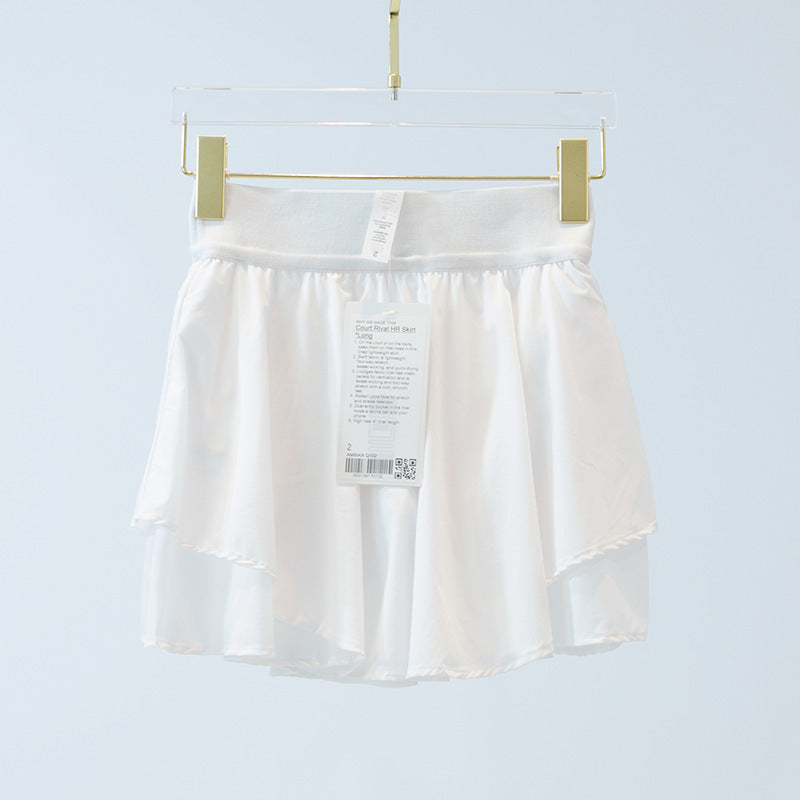 Women's Tennis Skirt with Built-in Safety Shorts – Lightweight Cloud Fabric for Comfort & Mobility - Euphoryas Tennis Co.