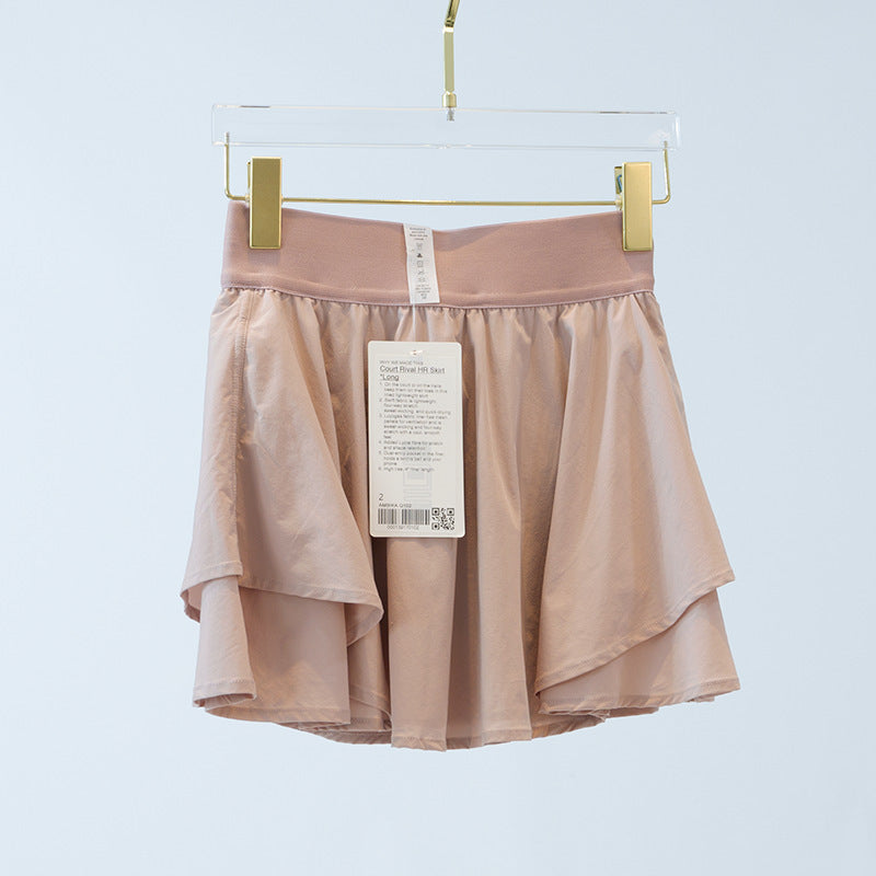 Women's Tennis Skirt with Built-in Safety Shorts – Lightweight Cloud Fabric for Comfort & Mobility - Euphoryas Tennis Co.