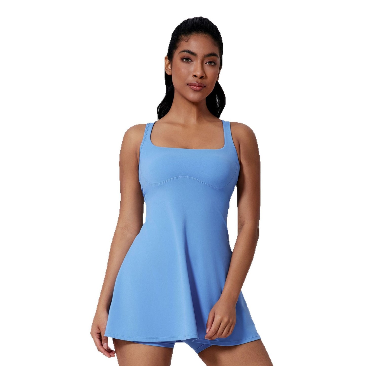 Two-piece Set Sports Dress Leggings Tennis Skirt - Euphoryas Tennis Co.