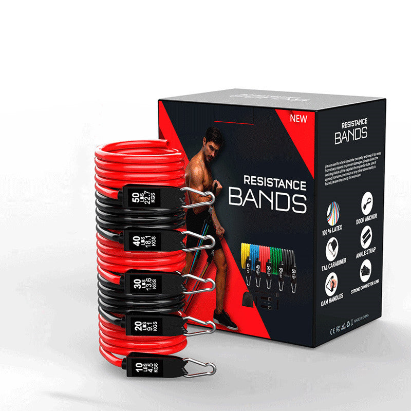 Latex Resistance Bands – Stretch & Yoga Training Rope - Euphoryas Tennis Co.