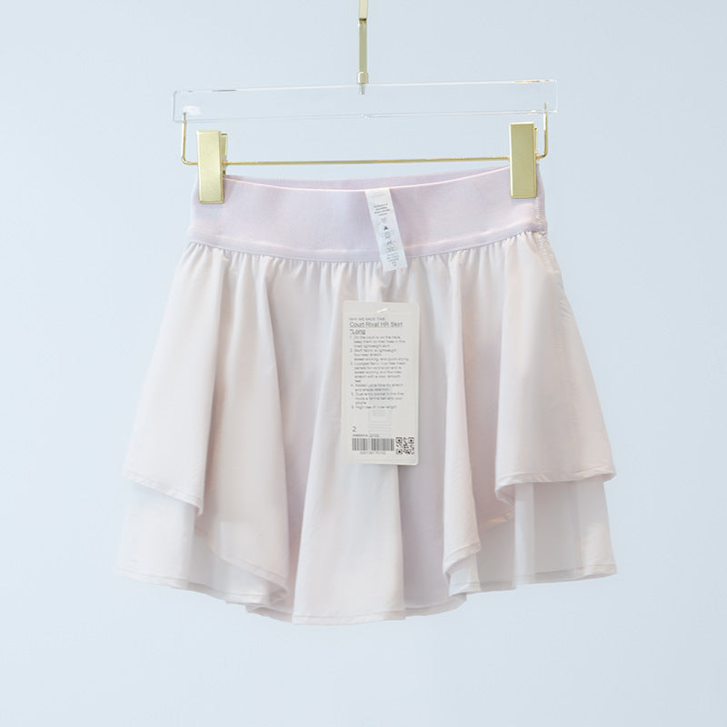 Women's Tennis Skirt with Built-in Safety Shorts – Lightweight Cloud Fabric for Comfort & Mobility - Euphoryas Tennis Co.