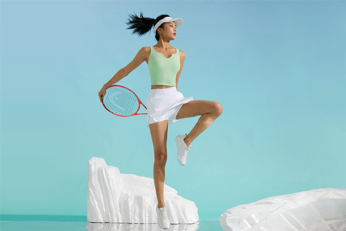 Women's Cool Sunscreen Tennis Sports Yoga Culottes - Euphoryas Tennis Co.