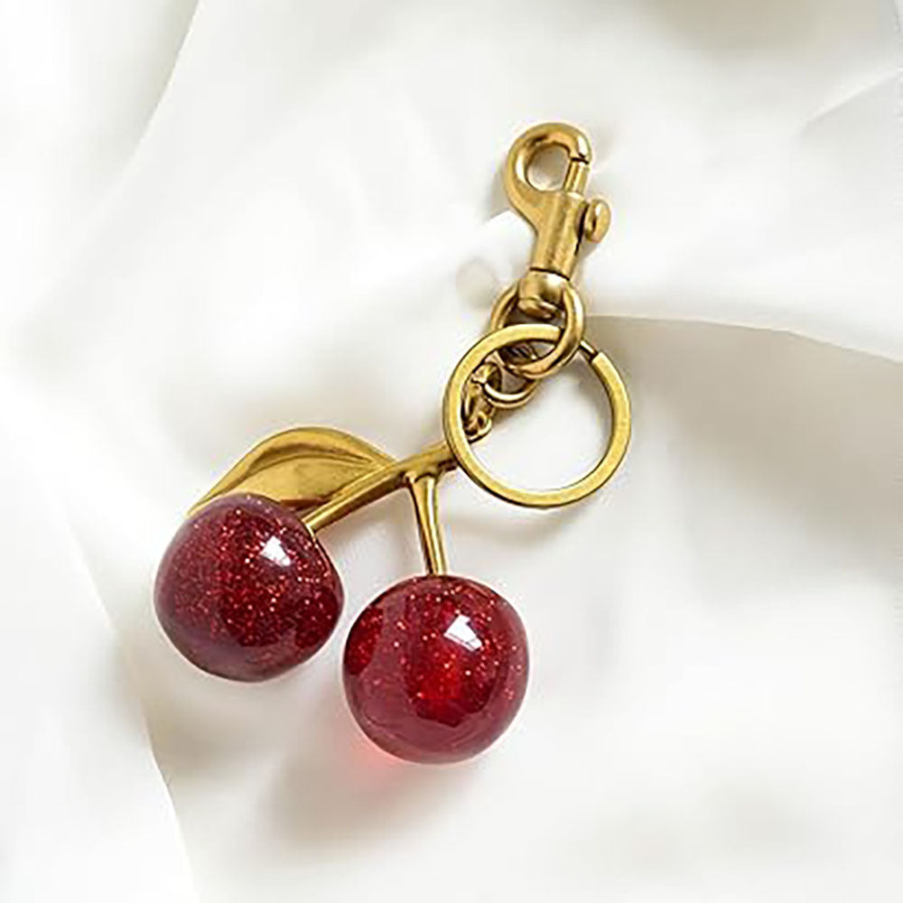 3D Alloy Cherry Keychain & Bag Pendant for Women - Euphoryas Tennis Co.
